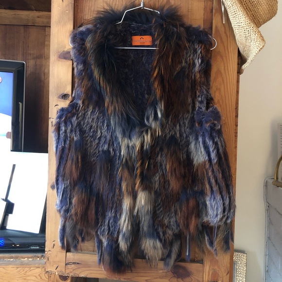 Patrizia Luca Jackets & Blazers - Patricia Luca rabbit fur vest size large